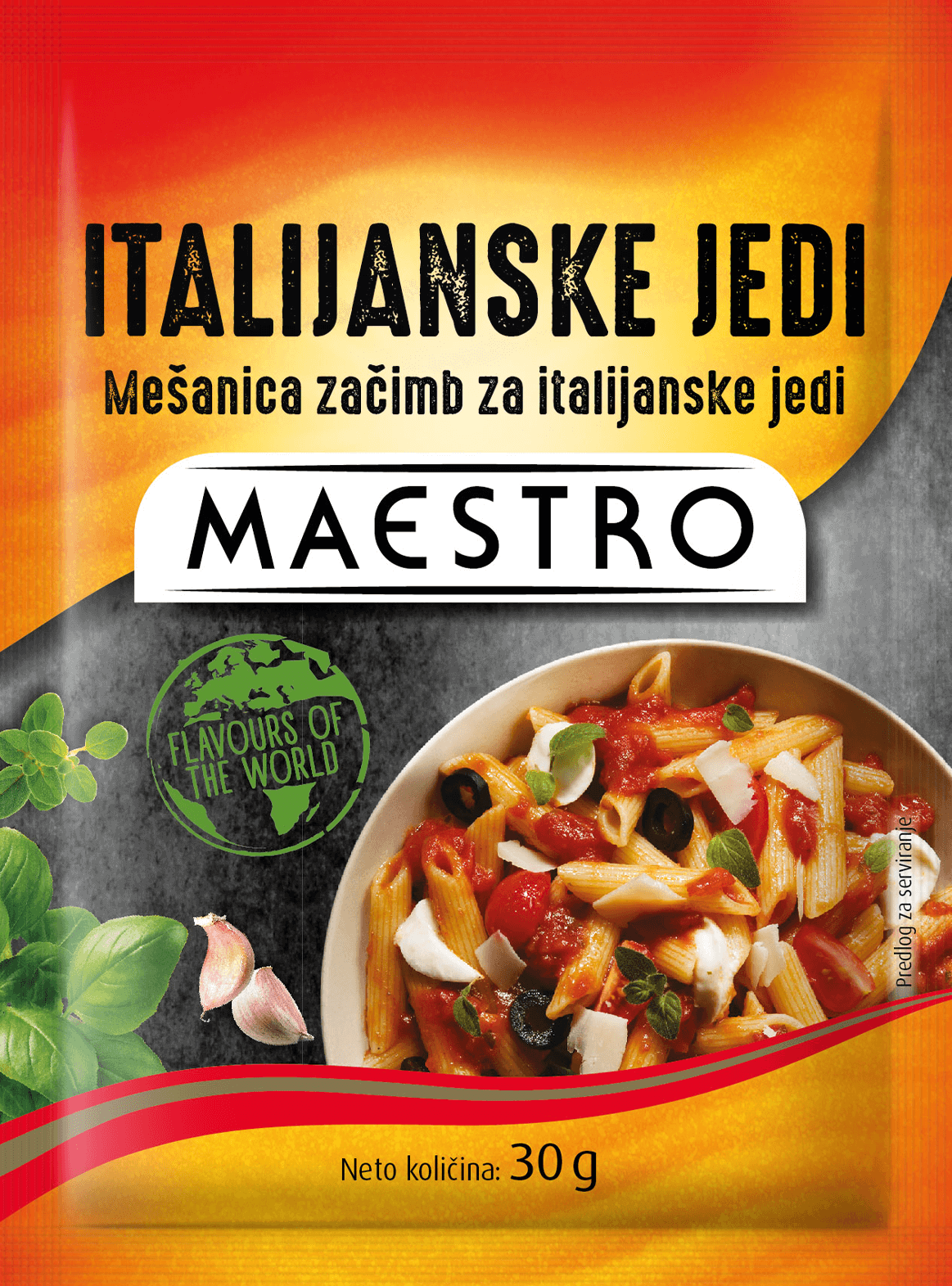Mešanica začimb za italijanske jedi