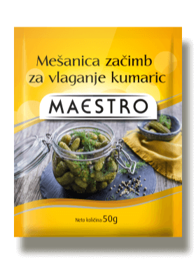 Mešanica začimb za vlaganje kumaric