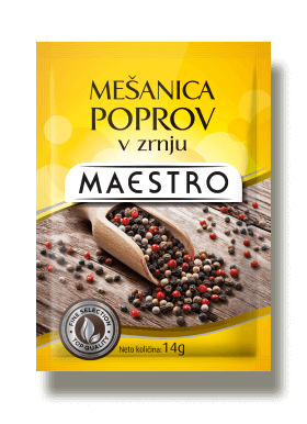 Mešanica poprov v zrnju