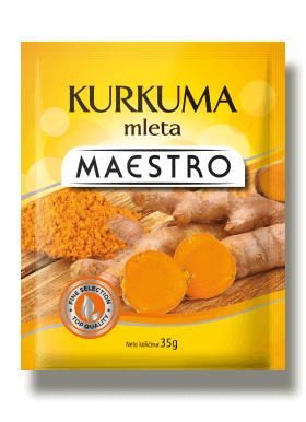 Kurkuma mleta