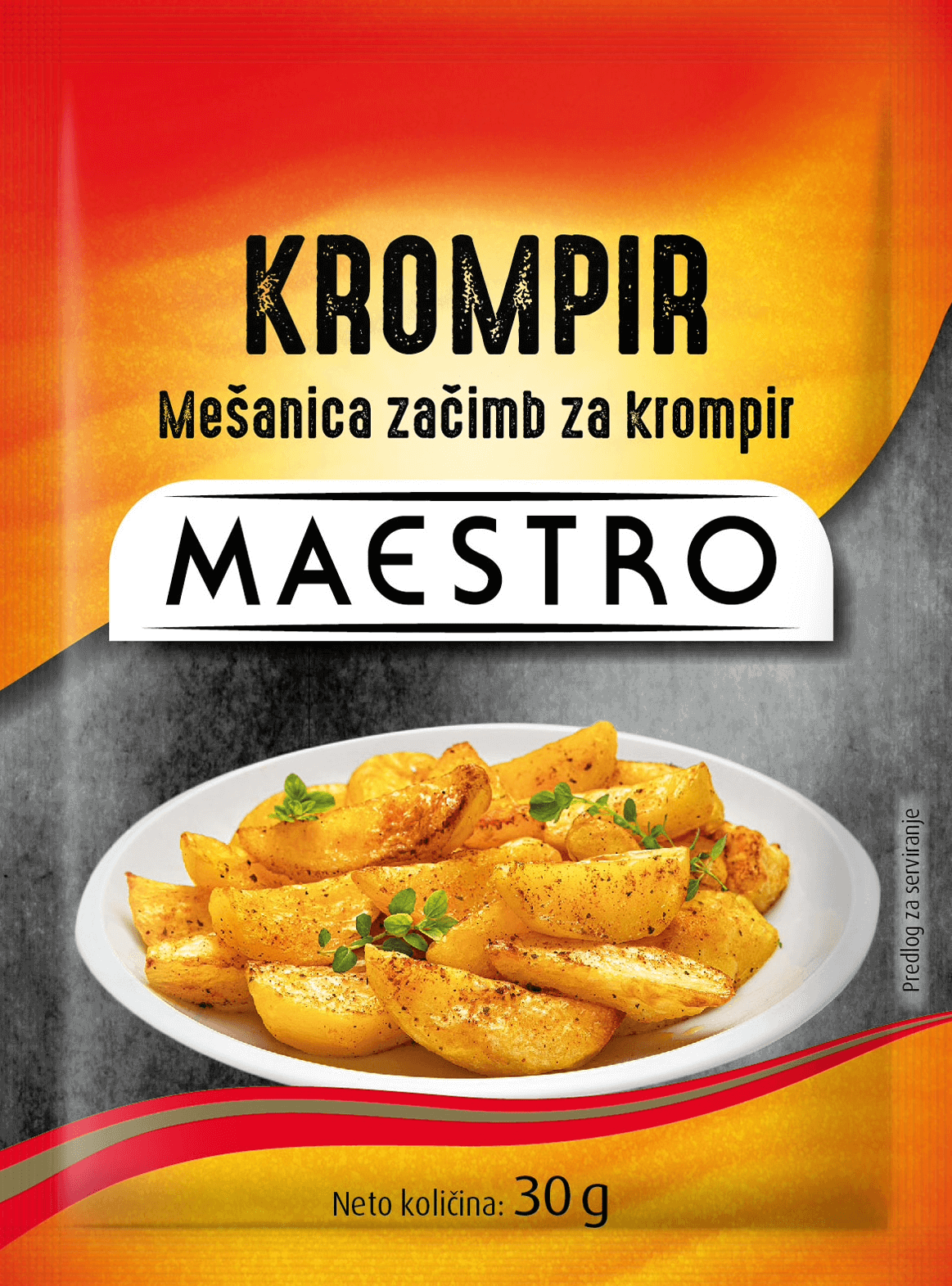 Mešanica začimb za krompir