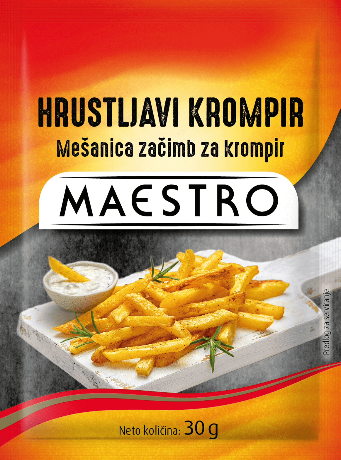 Maestro mešanica za hrustljavi krompir