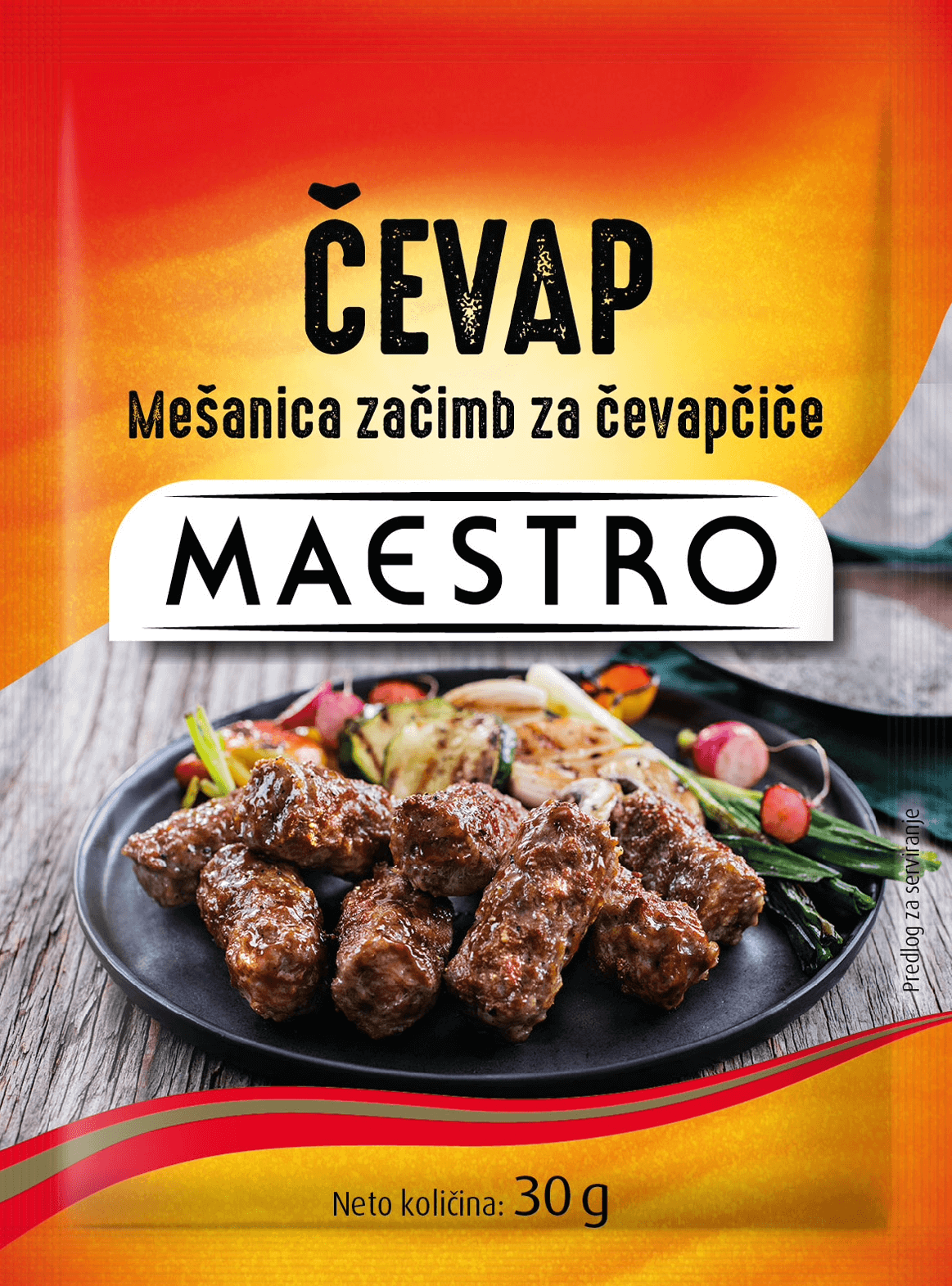 Mešanica začimb čevap